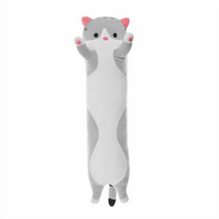 Długi kotek kot maskotka poduszka pluszak 90 cm